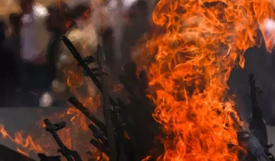 PKK’nın yaktığı silahların akıbeti belli oldu