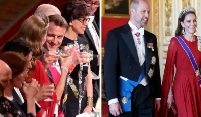 Resmi protokolde incelik mi, fazla samimiyet mi? Macron ve Kate’in tartışmalı anı