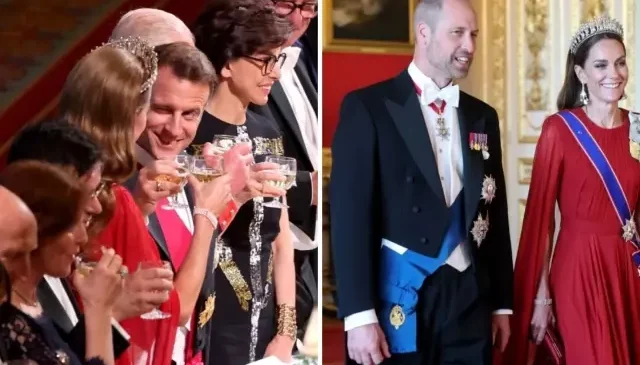 Resmi protokolde incelik mi, fazla samimiyet mi? Macron ve Kate’in tartışmalı anı
