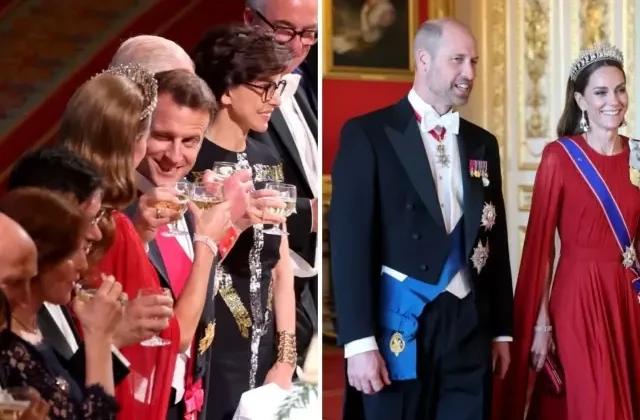 Resmi protokolde incelik mi, fazla samimiyet mi? Macron ve Kate’in tartışmalı anı
