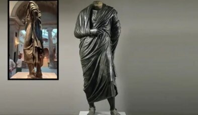 Roma İmparatoru Marcus Aurelius’un heykeli 65 yıl sonra Türkiye’de