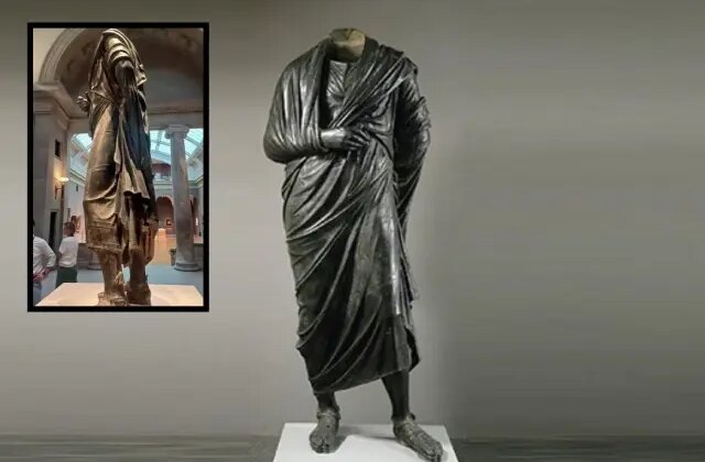 Roma İmparatoru Marcus Aurelius’un heykeli 65 yıl sonra Türkiye’de