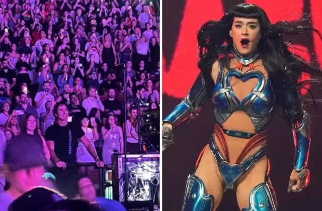 Romantik akşam yemeğinin ardından Trudeau, Katy Perry’nin konserine katıldı