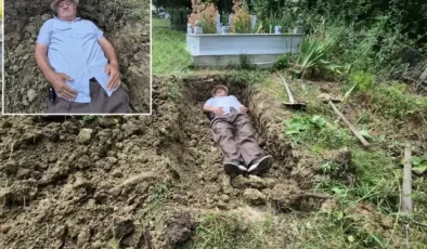 Rüyasında öldüğünü gören 72 yaşındaki adam kendi mezarını kazdı