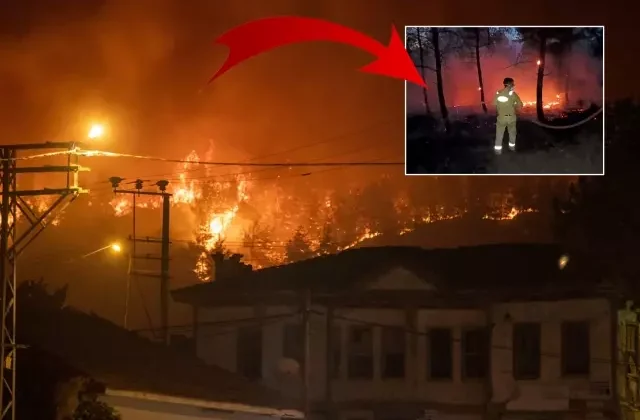 Sakarya yangını 15 saattir sürüyor! Alevlerin içinden yürekleri dağlayan çığlıklar