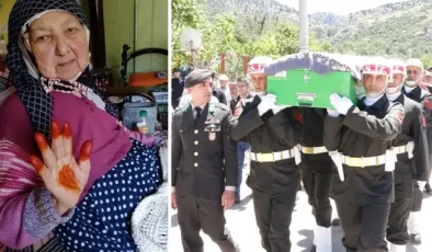 Şehit annesi Remziye Çetin’in vasiyeti yerine getirildi