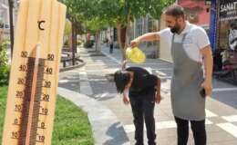 Tüm zamanların sıcaklık rekorunun kırıldığı Silopi’de hayat durma noktasına geldi