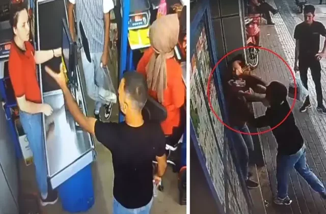 Sıra beklediği için sinirlendi, kasiyer kadının burnunu kırdı