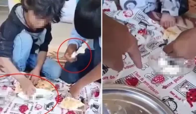 Skandal iddia: Üvey kardeşlerine hayvan dışkısı yedirdi