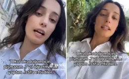 Genç öğretmen, çalıştığı okuldan kovulma gerekçesine isyan etti: Geçinemediğim için bunu yaptım