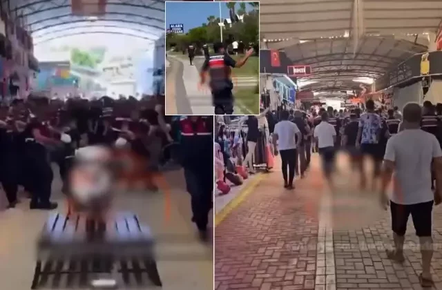 Taklitçi esnaftan linç girişimi! Avukatı dövdüler, jandarmanın kafasında sandalye kırdılar