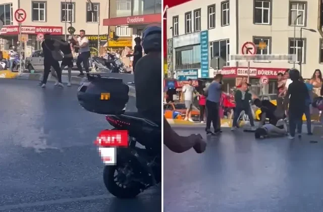 Tartıştıkları kadınları, motor kaskıyla darbetti