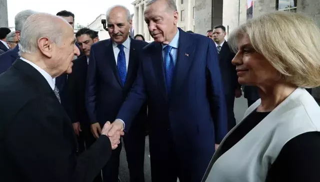 TBMM’deki 15 Temmuz anma programına Tansu Çiller de katıldı