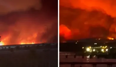 Tekirdağ alev alev! Orman yangın büyüdü, yerleşim yerlerine sıçradı