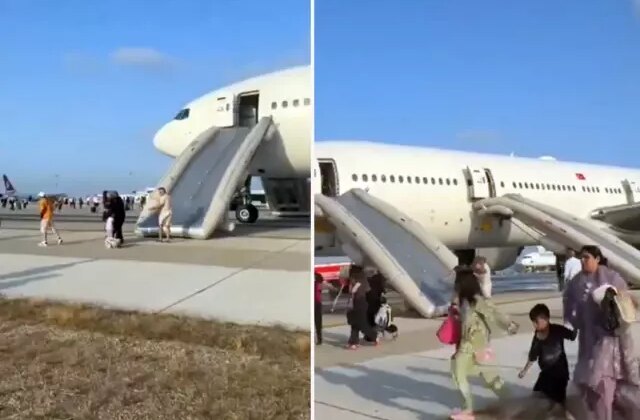 THY uçağında korku dolu anlar! Yolcular acil tahliye edildi