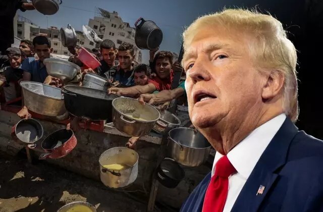Trump’tan Gazze’deki açlık görüntülerine ilişkin bir garip yorum