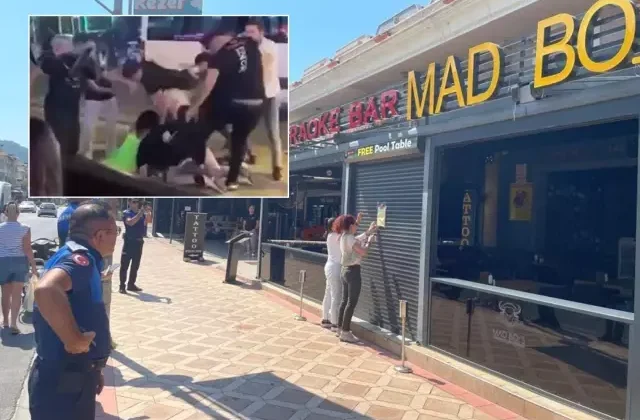 Turistlerin dövüldüğü işletmeden açıklama: Hesabı ödemediler, bayrağımıza küfür ettiler