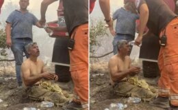 “Yanıyorum!” diyerek feryat eden orman işçisinin son hali