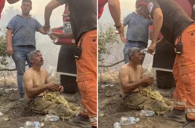 “Yanıyorum!” diyerek feryat eden orman işçisinin son hali