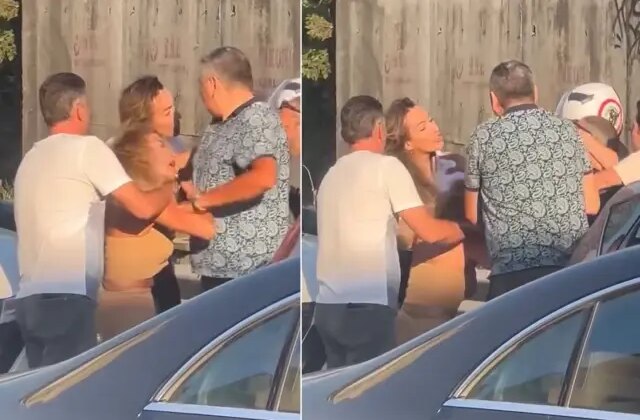 Yer: İstanbul! Aracından iner inmez saçına yapıştı