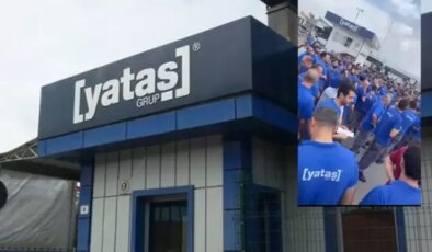 Zam gelmedi, işçiler işi bıraktı! Yataş grevle sarsıldı