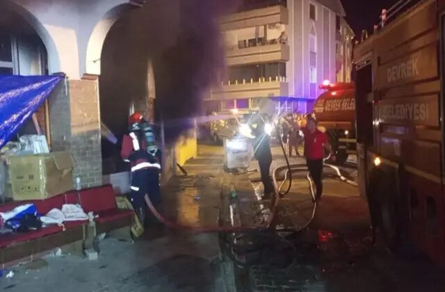 Zonguldak’ta yangın paniği! Dumanlar bütün binayı sardı