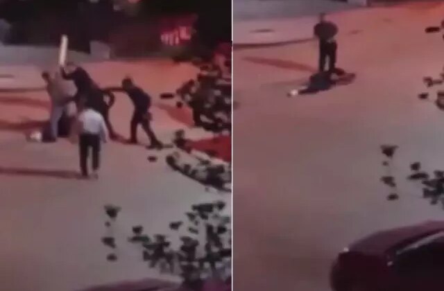 7 kişi bir adamı dövdü, bayılınca durdular