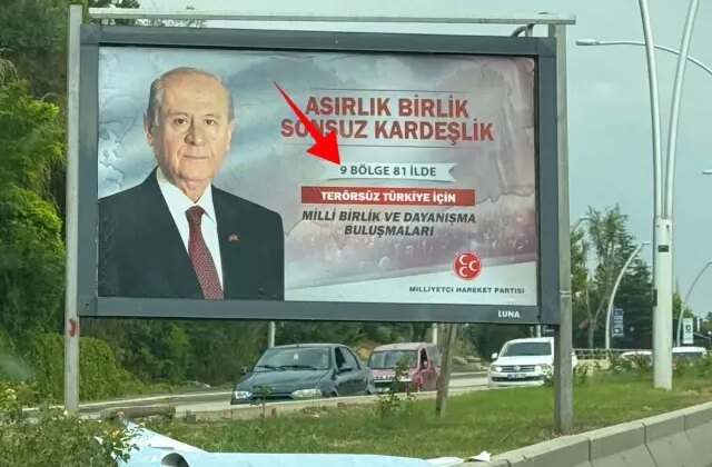 “9 bölge” ifadesi ne anlama geliyor? MHP’den tartışma yaratan afişler için açıklama