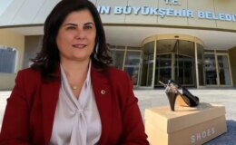 AK Parti’ye geçen Çerçioğlu kırık topuklu ayakkabıyla protesto edildi