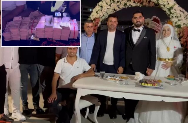 Aşiret düğününde gelinle damada 20 milyon lira ve 5 kilo altın takıldı