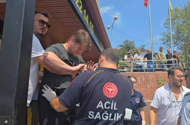 Avukatı önce meslektaşı sonra da müvekkilleri darbetti