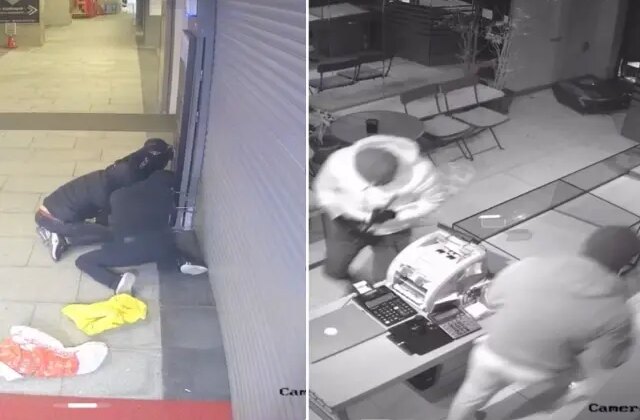Başakşehir’de kuyumcuda kasayı bulamayan hırsızlar birbirine ‘Kasa yok’ diye bağırdı