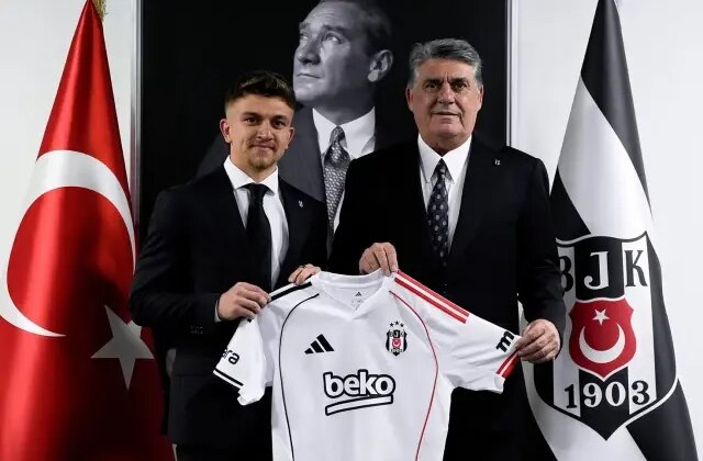 Beşiktaş, Rıdvan Yılmaz’la 3+1 yıllık sözleşme imzaladı.
