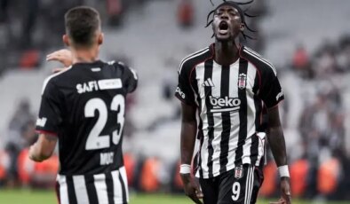 Beşiktaş’tan olaylı maçta muhteşem geri dönüş
