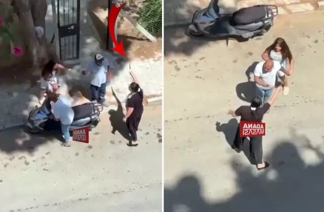 Bıçakla öz evladını kovaladı, küçük kızın feryatları sokağı inletti