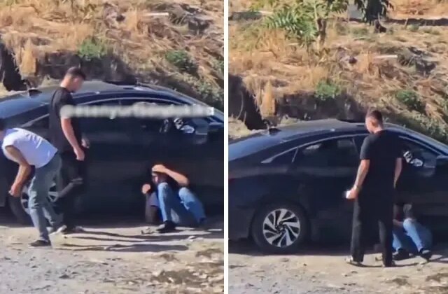 Boş arsaya götürdükleri çocuğu İstanbul’un ortasında tekme tokat dövdüler
