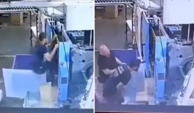 Böyle girdi, bir daha çıkamadı! Kan donduran anlar kamerada