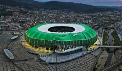 Bursaspor Stadyumu’nda yeni projeler başlatılıyor