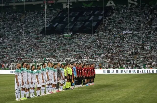 Bursaspor ve Eskişehirspor, doğa için tek yürek oldu