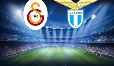 Büyük heyecan tv100’de! Galatasaray – Lazio maçında ilk 11’ler belli oldu