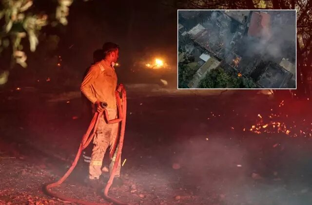 Çanakkale’de orman yangını sürüyor! 5 köy boşaltıldı, çok sayıda ev alevlere teslim oldu