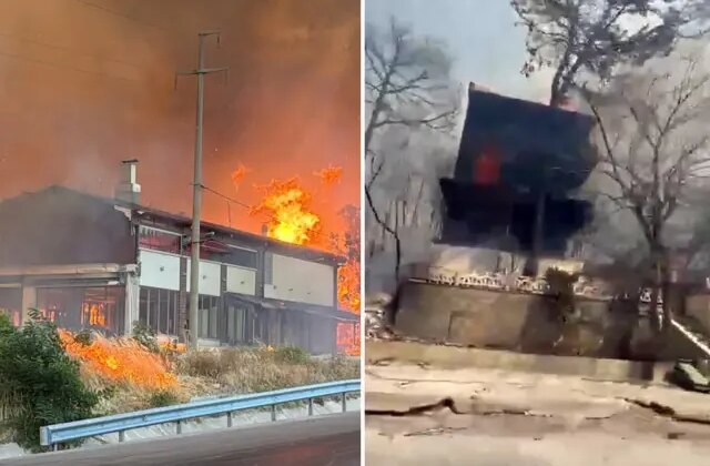 Çanakkale’de zamanla yarış sürüyor! Alevlerin sardığı bölgede korkunç görüntüler