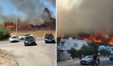 Çanakkale’deki yangında 47 kişi hastaneye kaldırıldı