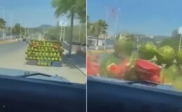 Vicdansız hareket! ‘Canımız sıkıldı’ deyip esnafın tezgahını dağıttılar
