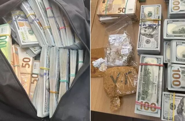 Çanta dolusu Euro, dolar ve altınla sınırda yakalandı
