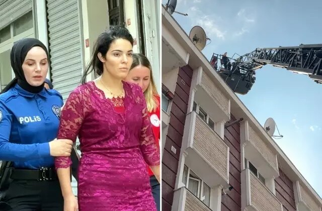 Çatıda ağlayan kadın intihar edecek zannedildi, kaçak göçmen olduğu öğrenildi