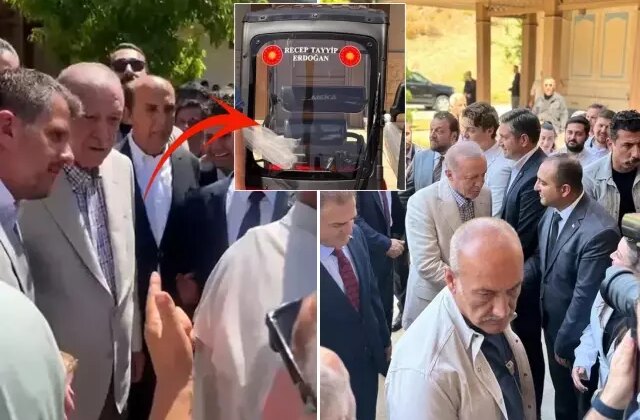 Cumhurbaşkanı Erdoğan’a sürpriz hediye: Plakasına bir bakan bir daha baktı