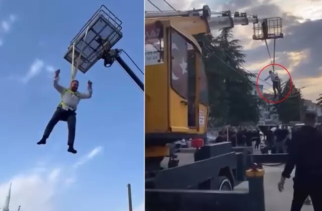 Damada görülmemiş işkence! Vince asıp altında göbek attılar