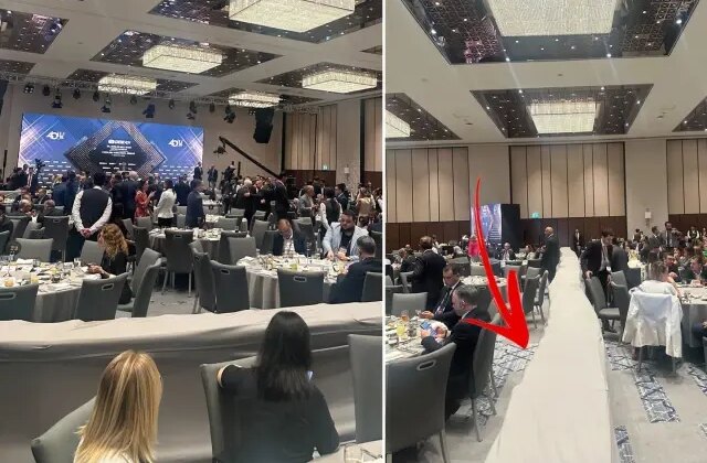 DEİK’in iş dünyasını buluşturduğu programda oturma düzeni tepki çekti