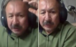Depreme yayın sırasında yakalanan radyocu büyük korku yaşadı